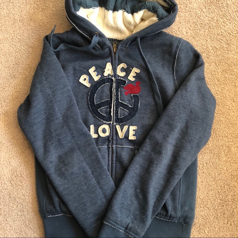 Freedom 2 Be Zip-up hoodie Size M